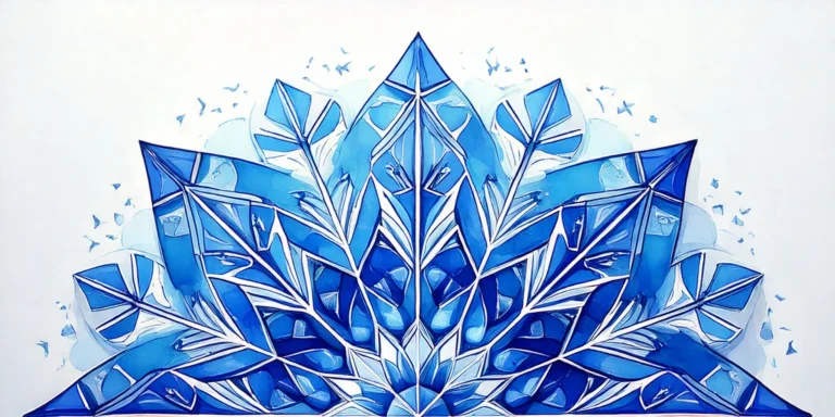 Mandala blau
